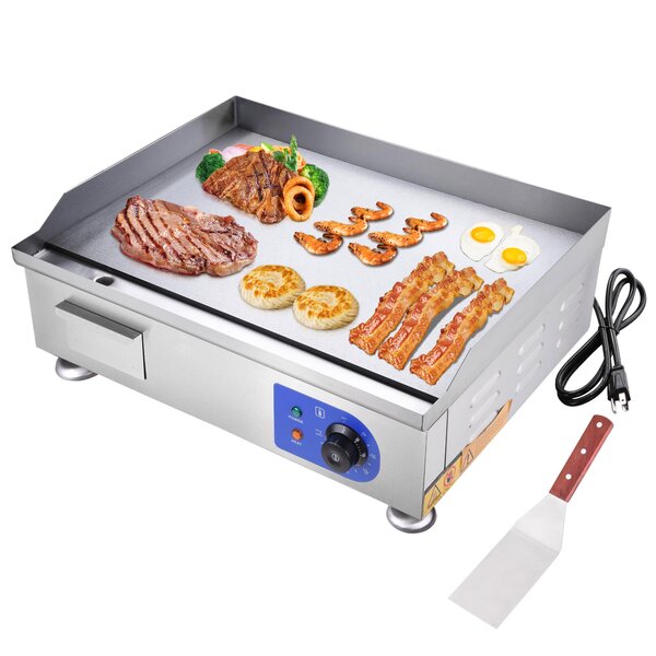 Using an electric discount grill